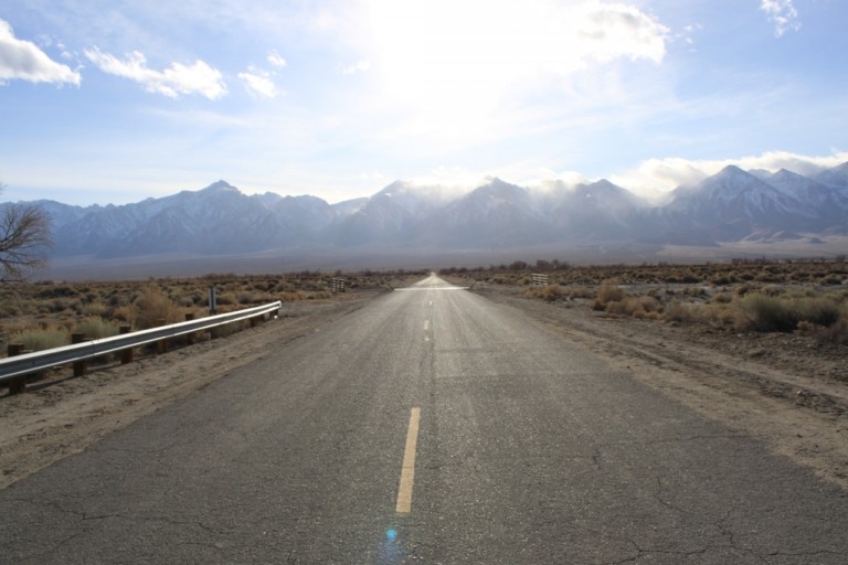 Mazourka Canyon Road, Owens Valley, Mar 2012