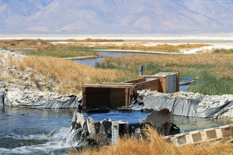 Owens Lake at Sulfate Well Apr 2012 #2