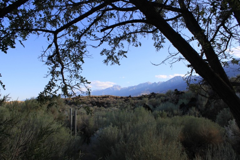 Owens Valley at dusk Sep 2011 #3