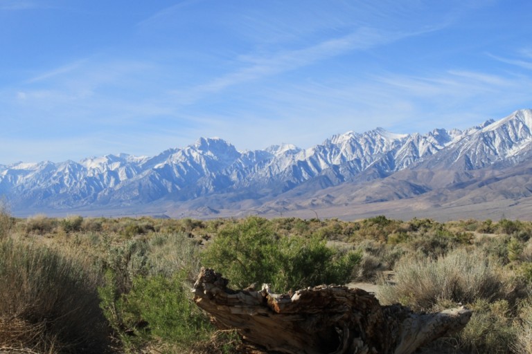 Owens Valley by the Los Angeles Aqueduct intake Apr 2012 #4